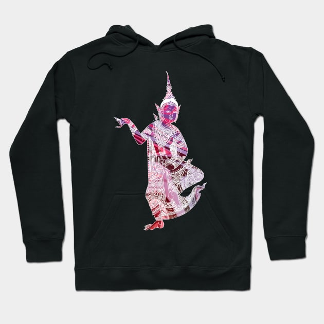 Thailand Kinnaree – Figure Of Spiritual Good Fortune Hoodie by VintCam